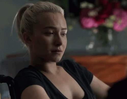 Woman Says I Was Saved By An Angel In Black Shirt GIF