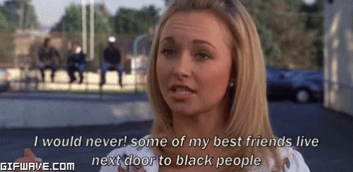 Woman Says I Would Never Best Friends Live Next Door To Black People GIF