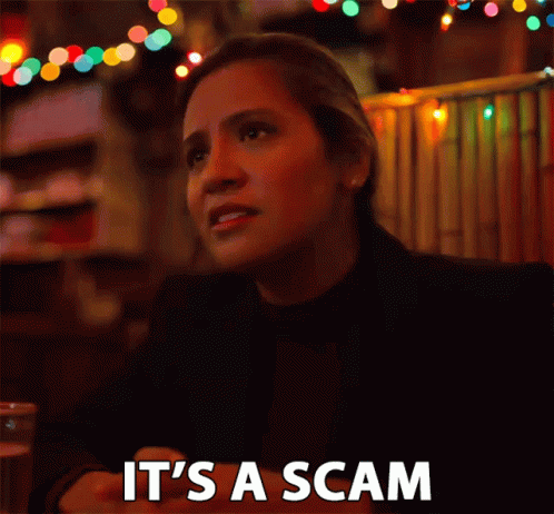 Woman Says It's a Scam