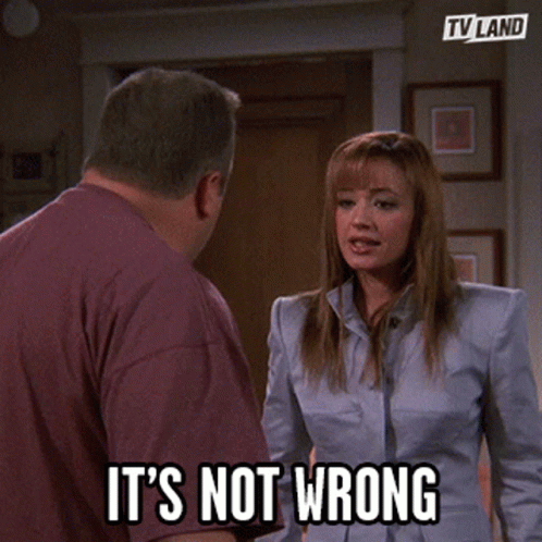 Woman Says It's Not Wrong to a Man