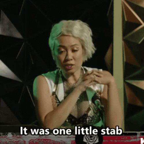 Woman Says It Was One Little Stab
