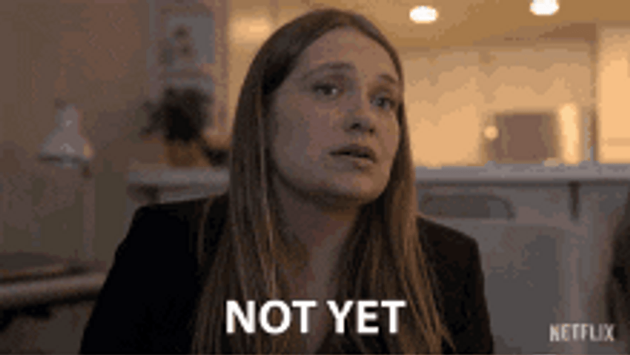 Woman Says No Is It Friday Yet GIF