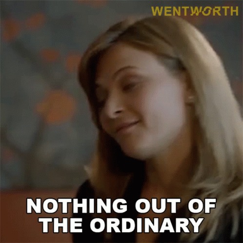 Woman Says Nothing in Front of Wentworth Logo