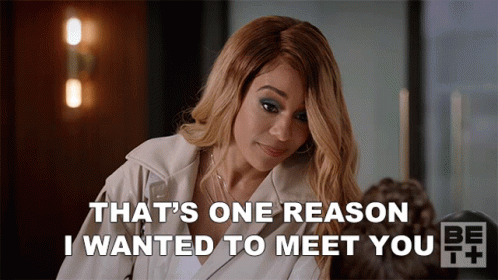 Woman Says One Reason She Wanted to Meet You