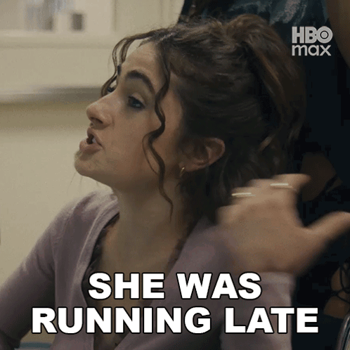 Woman Says She Was Running Late HBO Max Ad