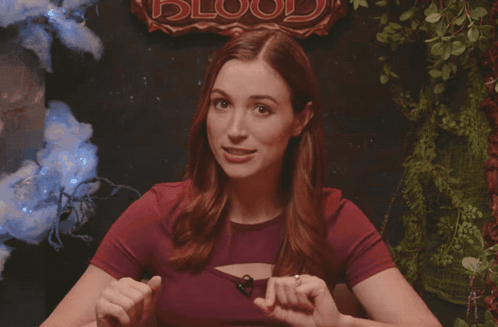 Woman Says Shocking Near Blood Sign