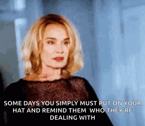 Woman Says Some Days You Simply Must Put On Your Hat