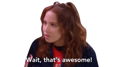 Woman Says Wait That's Awesome