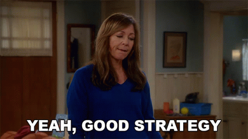 Woman Says Yeah Good Strategy