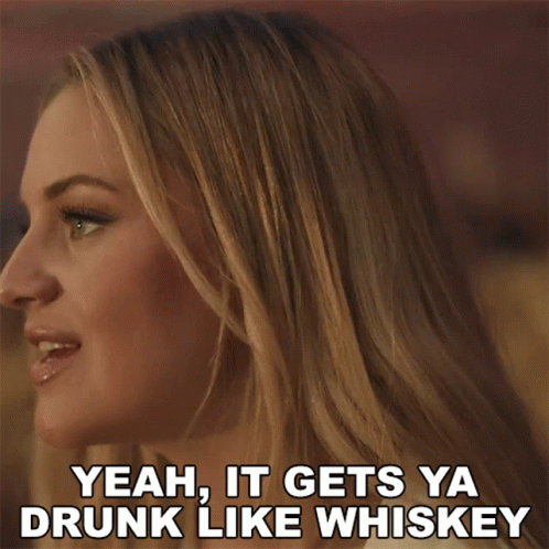 Woman Says Yeah It Gets Ya Drunk Like Whiskey