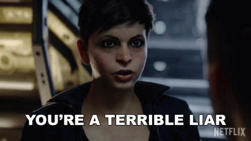 Woman Says You're a Terrible Liar