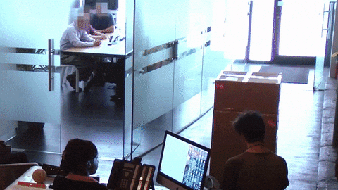 Woman Scared By Prank Meme GIF