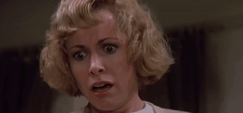 Woman Screaming Arms Outstretched