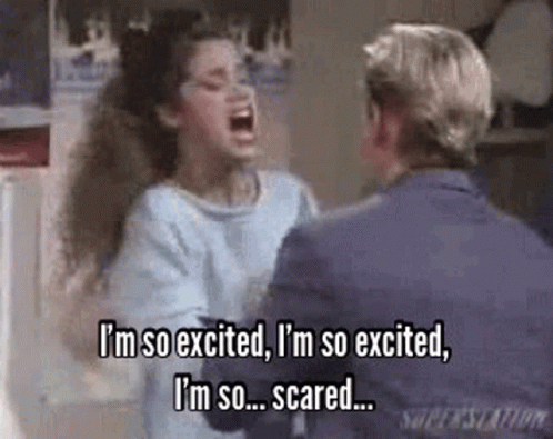 Woman Screaming at Man in Room