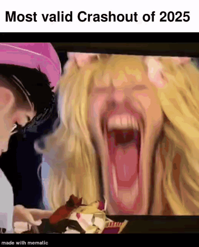 Woman Screaming in Front of Man and Cat