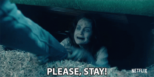 Woman Screaming Stay Netflix