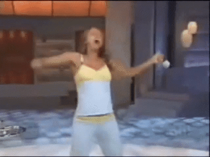 Woman Screaming Yess GIF