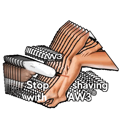 Woman Shaving Legs Stop Shaving Aw3