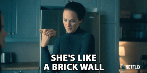 Woman She's Like a Brick Wall
