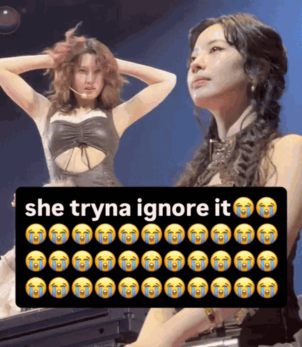 Woman She Tryna Ignore It