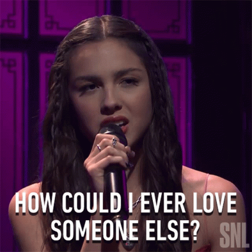 Woman Singing Into Microphone How Could I Ever Love Someone Else GIF
