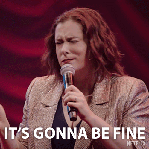 Woman Singing Into Microphone It Gonna Be Fine GIF
