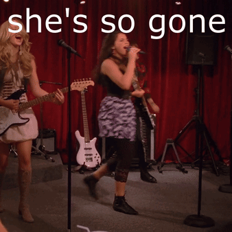 Woman Singing Into Microphone She's So Gone