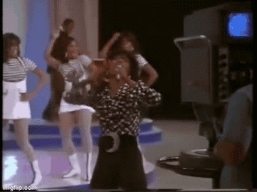 Woman Singing Into Microphone GIF