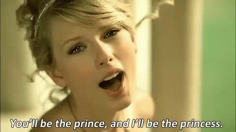 Woman Singing You'll Be the Prince and I'll Be the Princess