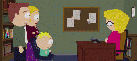 Woman Sitting At Desk With Phone GIF