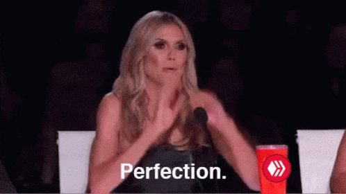 Woman Sitting At Microphone Saying Perfection GIF