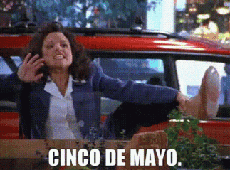 Woman Sitting in Car Feet Up Cinco De Mayo