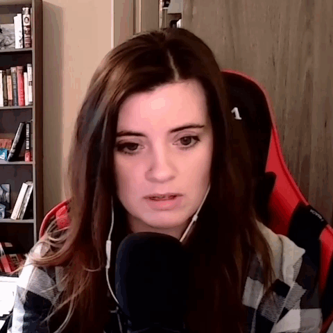 Woman Sitting In Chair With Number 1 GIF