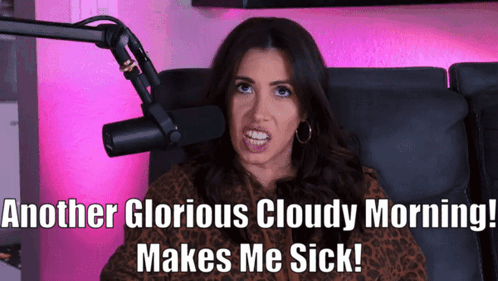 Woman Sitting in Front of Microphone