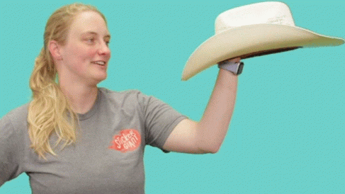 Woman Sitting On Rocking Horse At Guarimba International Film Festival GIF