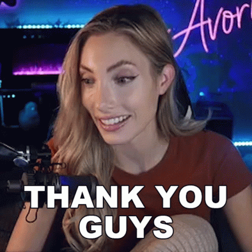 Woman Smiling At Microphone Saying Thank You GIF