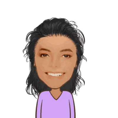 Woman Smiling in Purple Shirt
