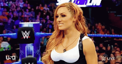 Woman Smiling in Wrestling Ring