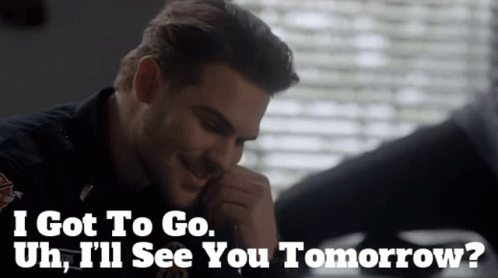Woman Smiling Saying Can't Wait to See You Tomorrow