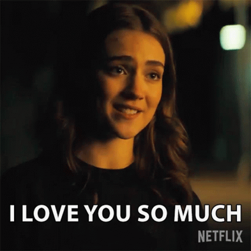 Woman Smiling Saying I Love You Netflix