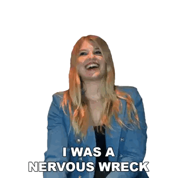 Woman Smiling Says I Was Nervous Wreck