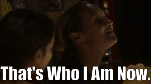Woman Smiling With Who I Am Now GIF