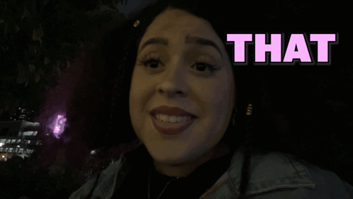 Woman Smiling With Word Changed
