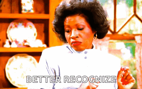 Woman Smoking Cigarette Saying Better Recognize GIF