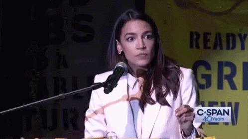 Woman Speaking Into Microphone Saying Ready Gri