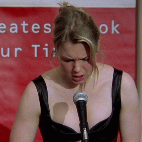 Woman Speaking Into Microphone Sign Eates Your Ti