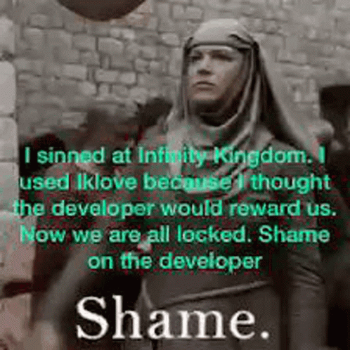Woman Standing by Brick Wall Shame on Developer