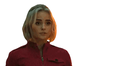 Woman Standing in Front of No Sign