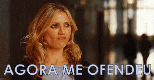 Woman Standing In Hallway With Offended Face GIF