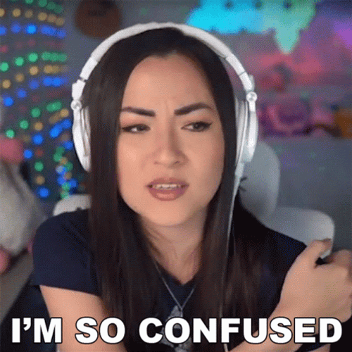 Woman  Streaming Confusion Moment GIF